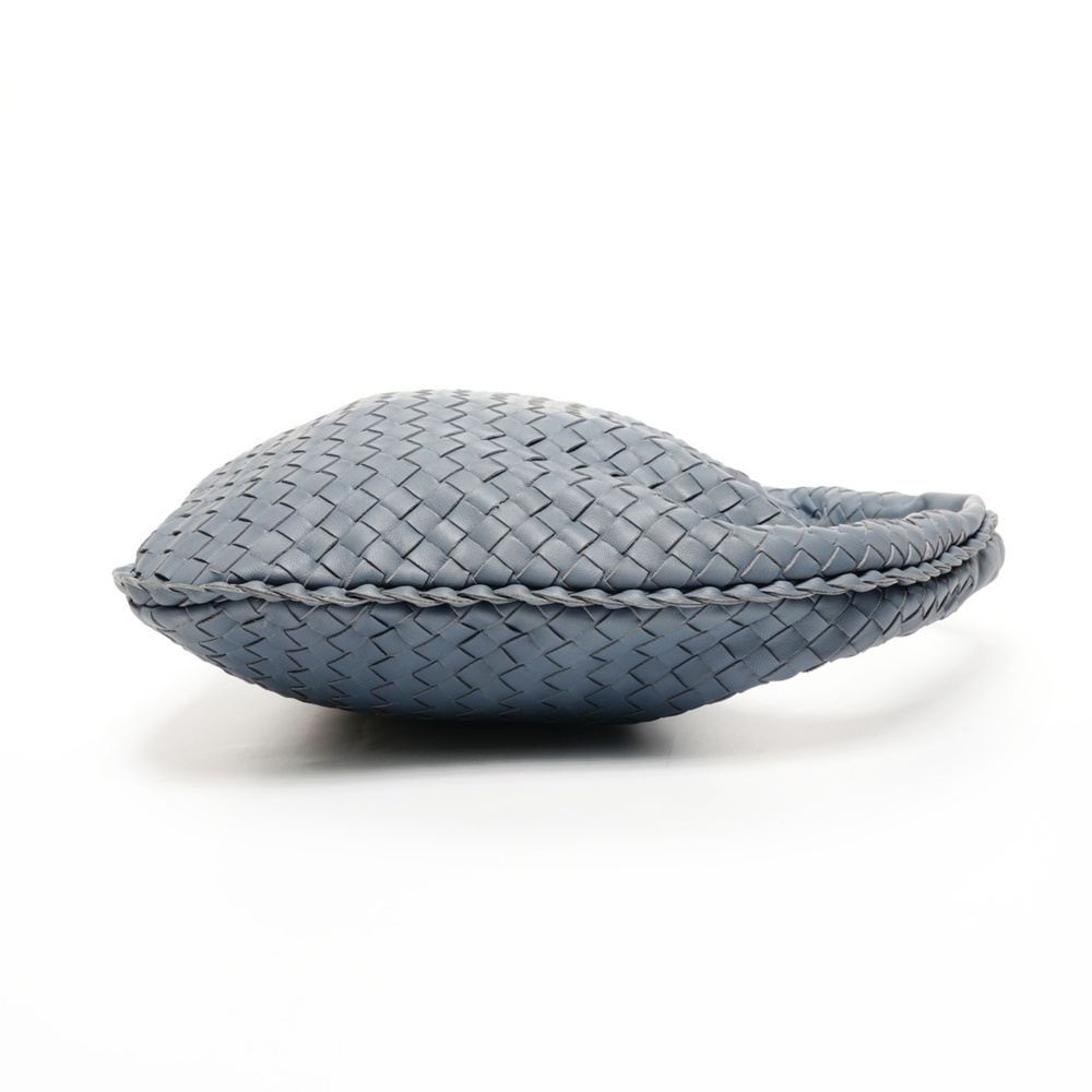 Bottega Veneta Intrecciato Hobo Leather Shoulder Bag in Gray - Picture 4 of 12